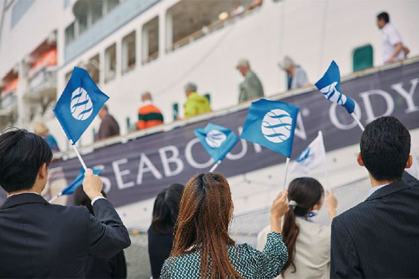 Handover Ceremony for the New Cruise Ship MITSUI OCEAN FUJI MOL Turkey