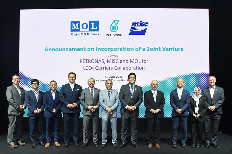 MOL, MISC ve PETRONAS Sınır Ötesi CO2 Taşımacılığını İlerletmek İçin Önemli Bir Ortak Girişim Duyurdu  MOL Turkey